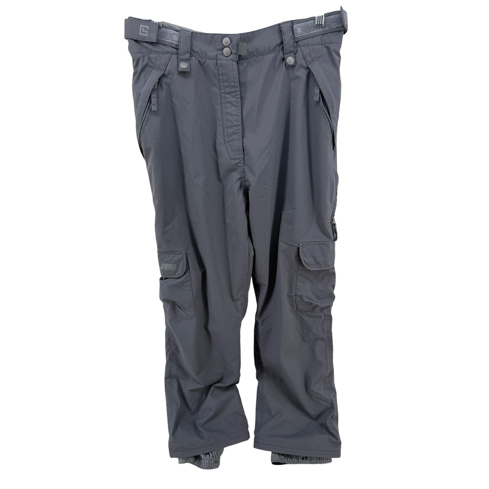 Gray Women's Waterproof Snow Pants